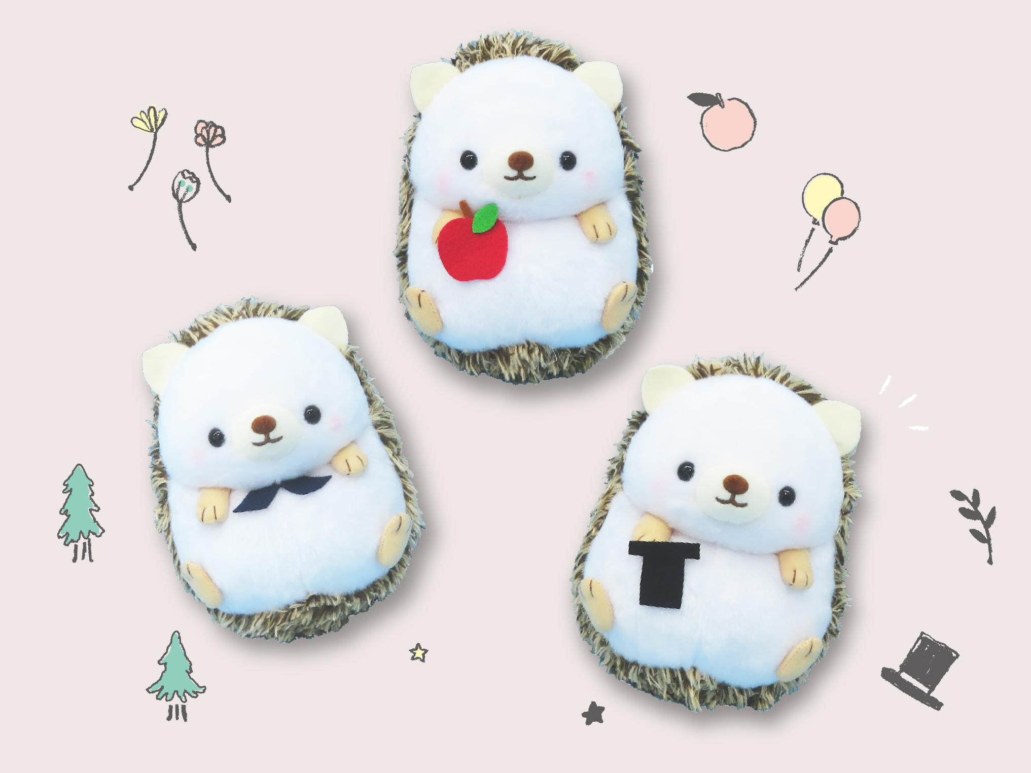 ミドルぬいぐるみ ~いっしょにおでかけ~